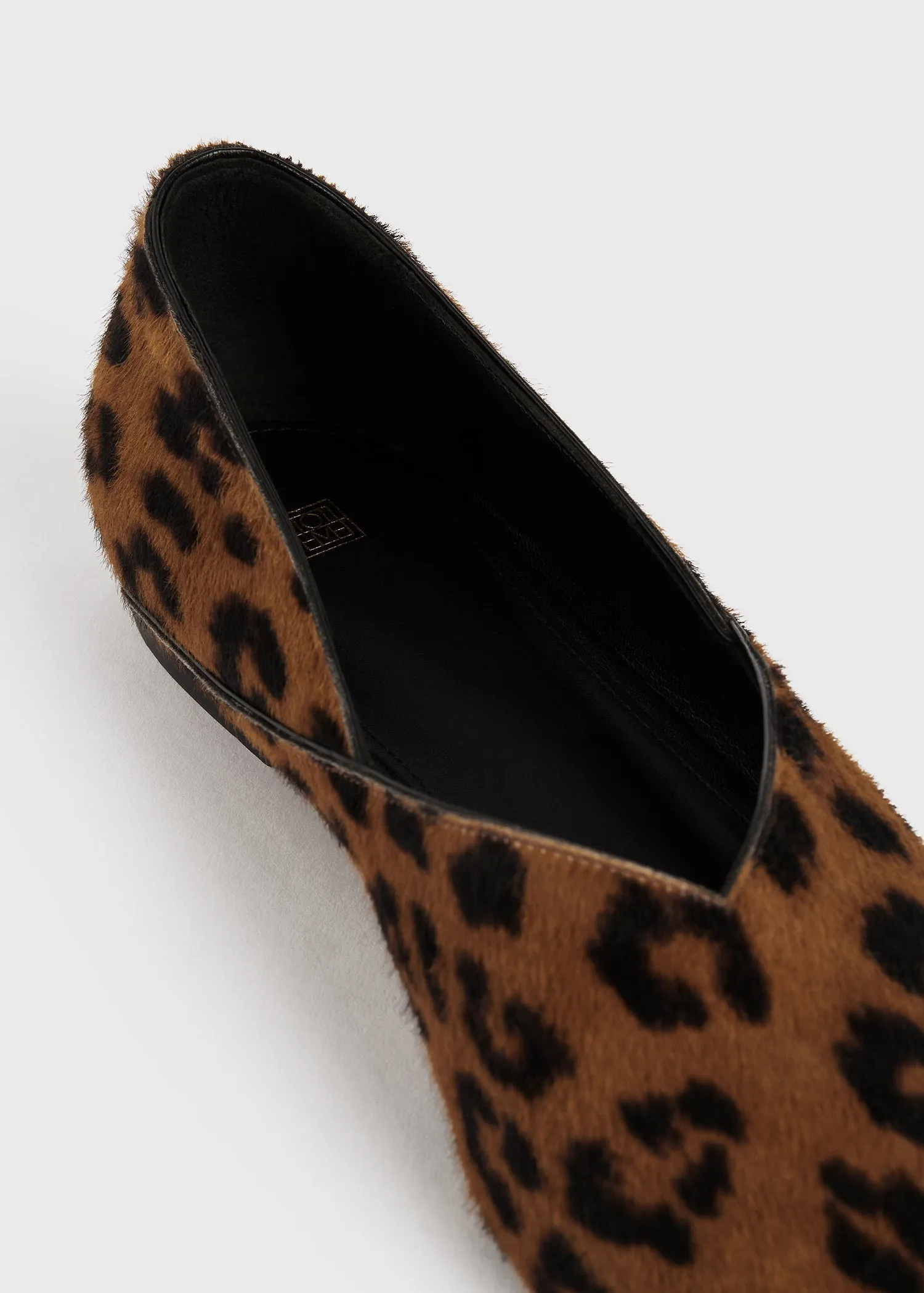 Everyday pony hair flats leopard sold by Toteme product image thumbnail 5