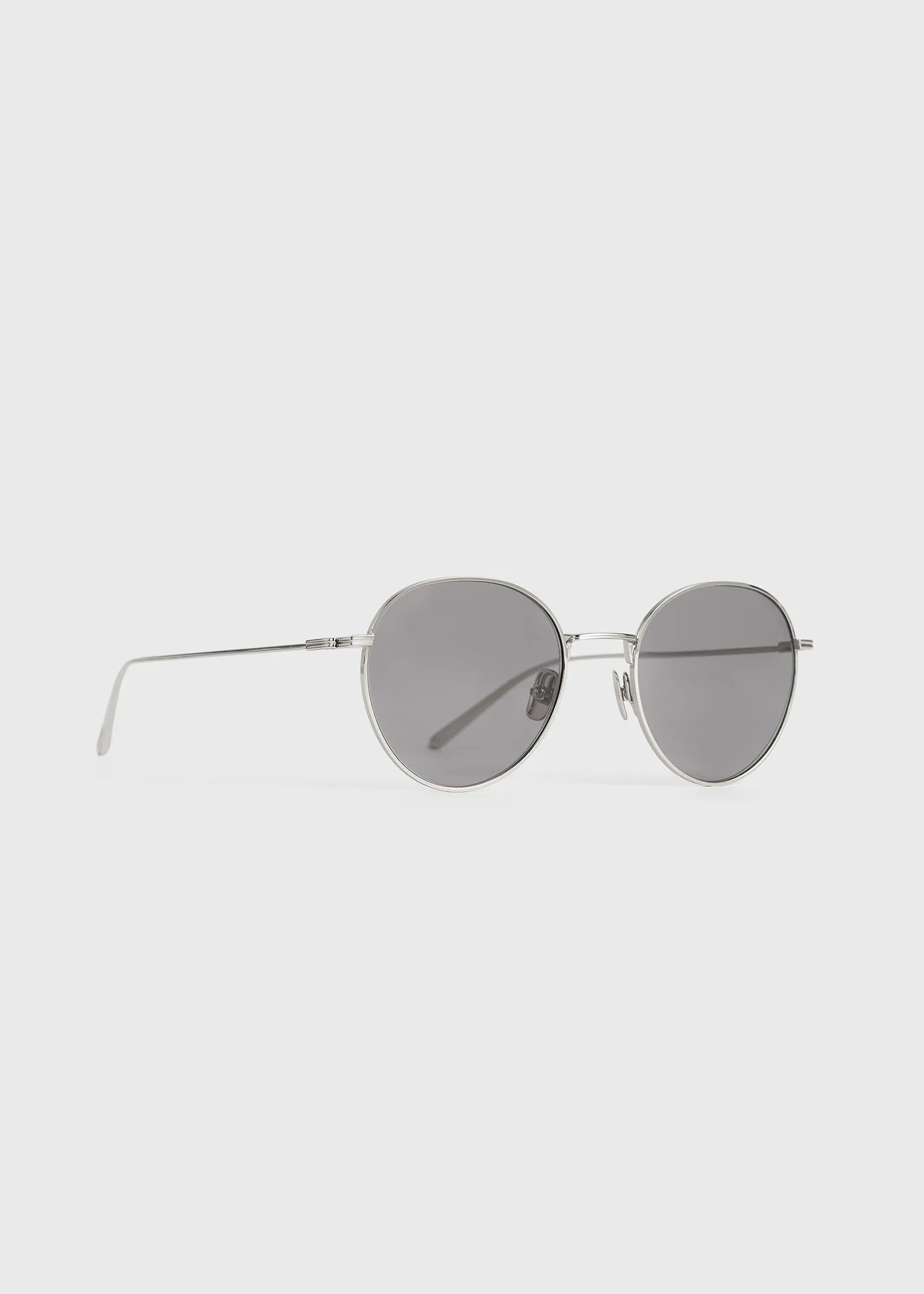 Round sunglasses silver sold by Toteme product image thumbnail 5