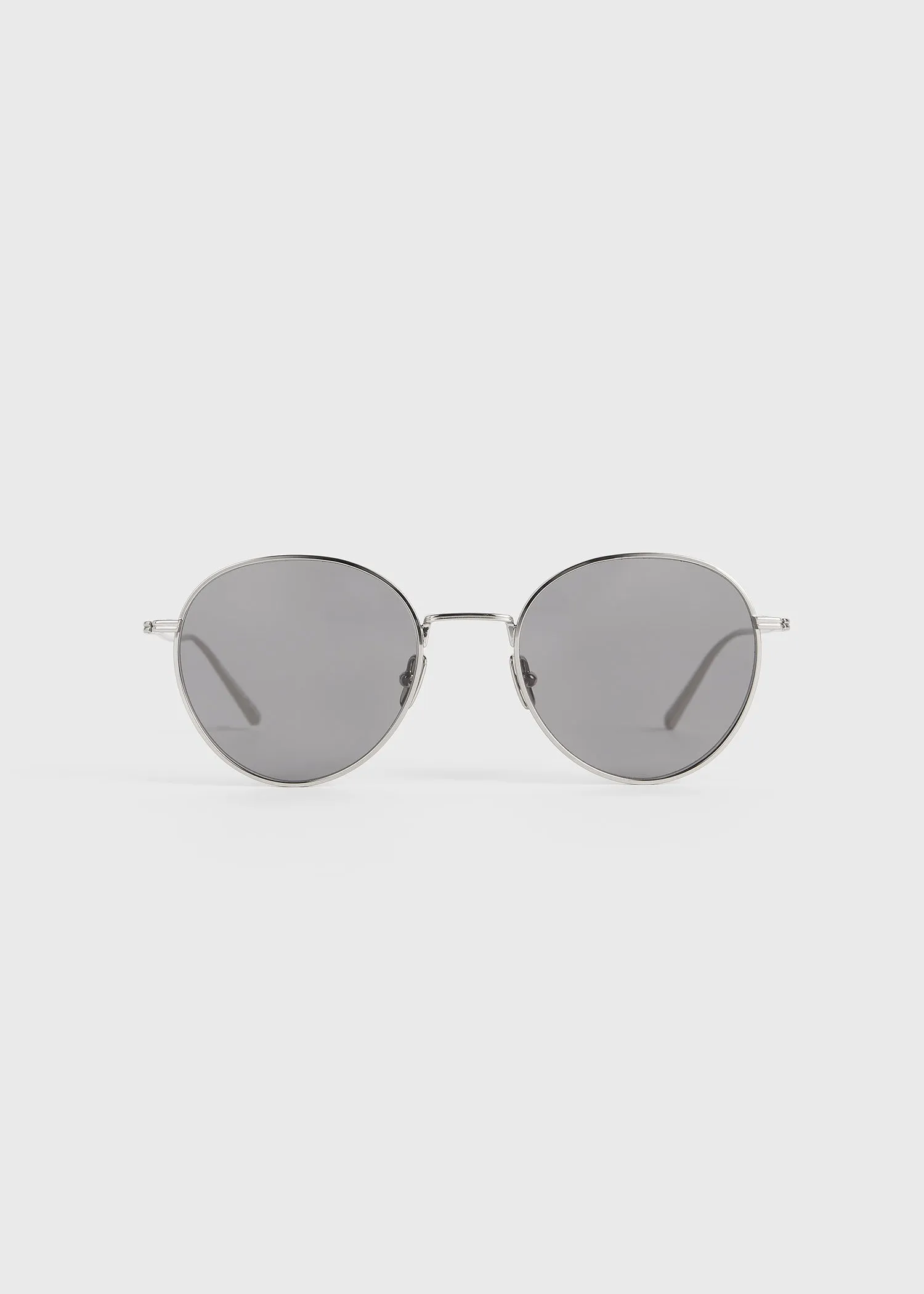 Round sunglasses silver sold by Toteme