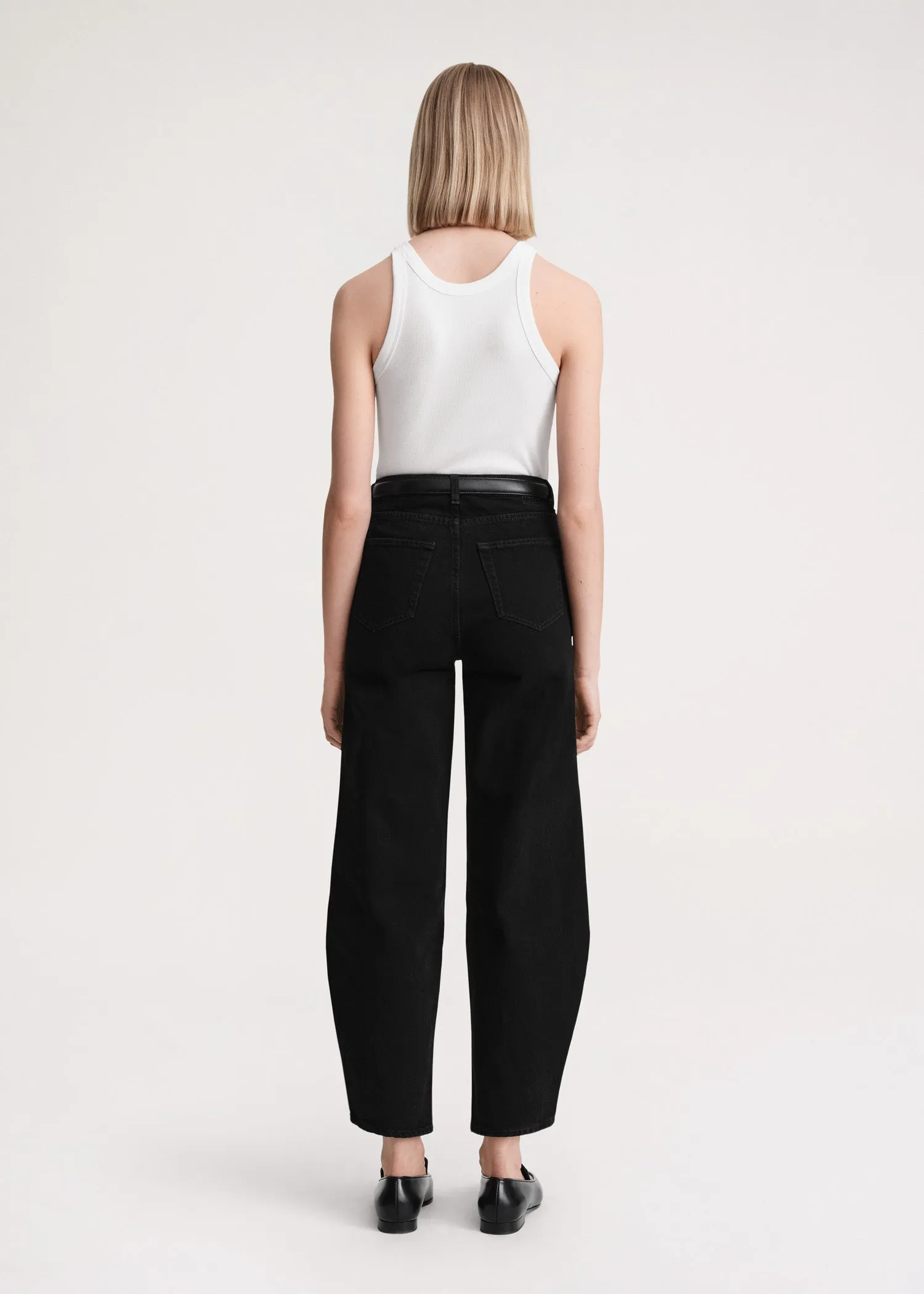 Barrel leg denim black | Parallel