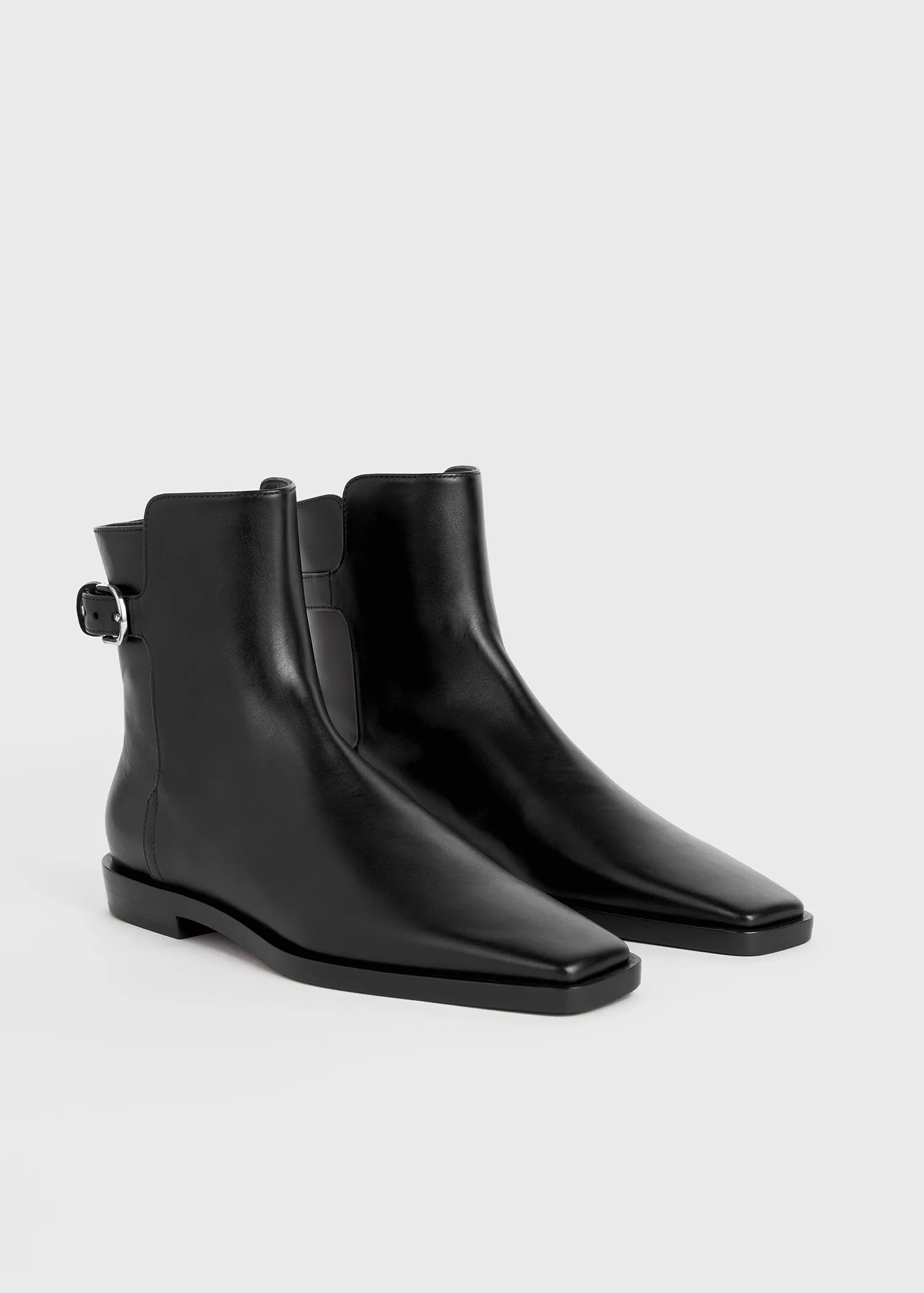 The Belted Boot black sold by Toteme product image thumbnail 5