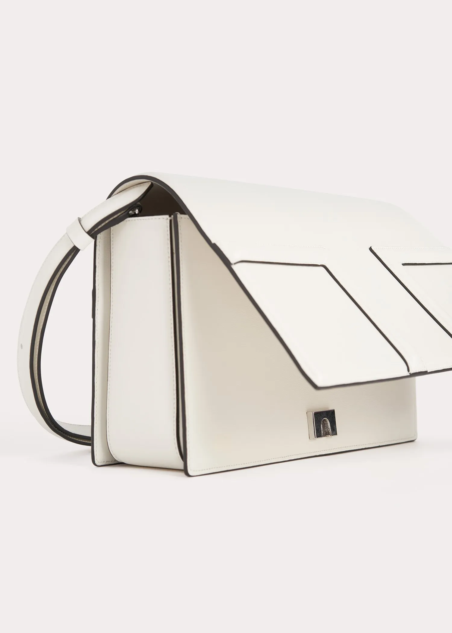 T-Flap bag milk sold by Toteme product image thumbnail 5