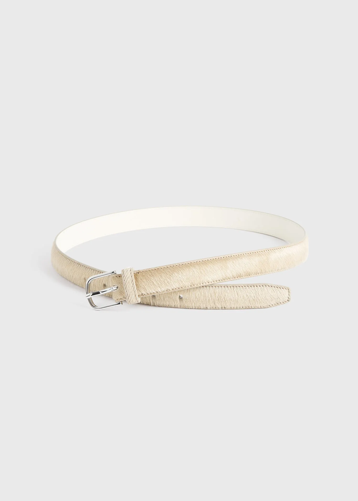 Pony hair belt sand sold by Toteme product image thumbnail 5