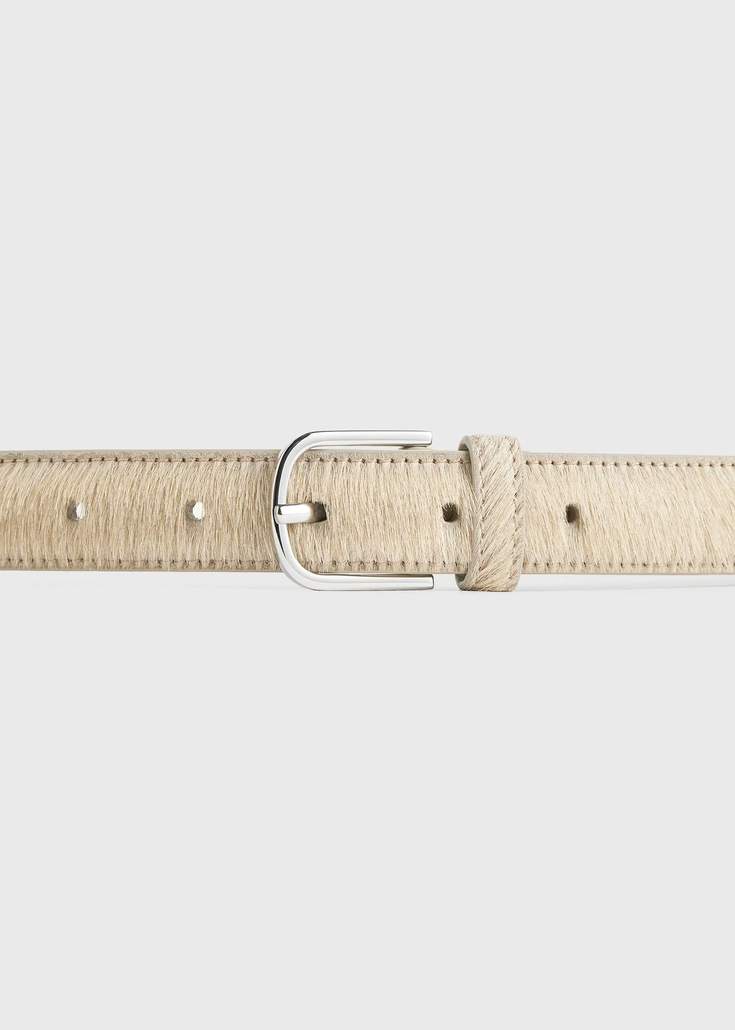 Pony hair belt sand sold by Toteme product image thumbnail 3