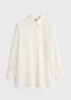 Relaxed voile shirt milk sold by Toteme