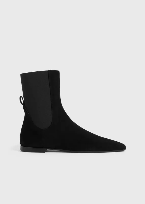 Suede Chelsea boots black sold by Toteme