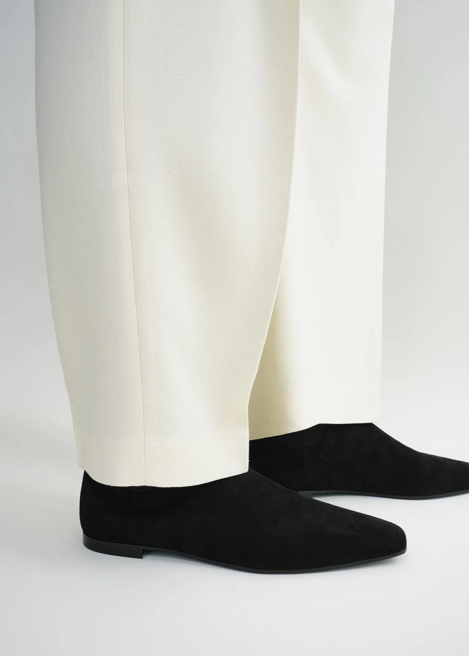 Suede Chelsea boots black sold by Toteme product image thumbnail 3