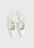 Sharp patent slingbacks off-white sold by Toteme