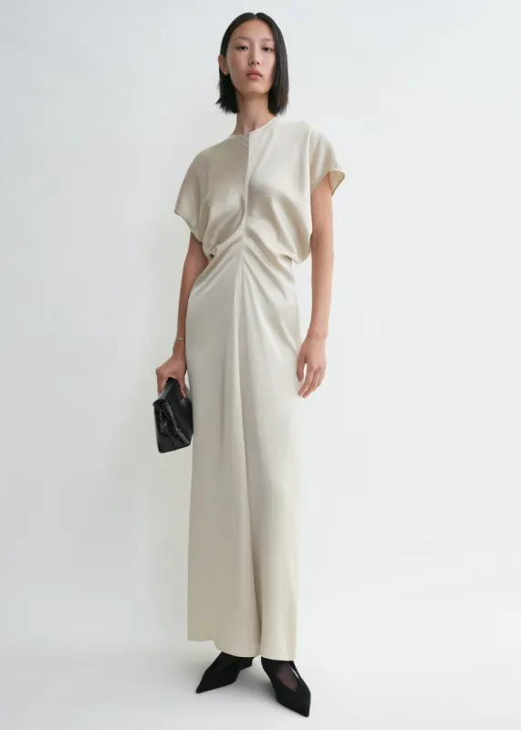 Slouch waist dress pearl sold by Toteme