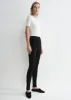 Monogram knit leggings black sold by Toteme