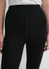 Monogram knit leggings black sold by Toteme