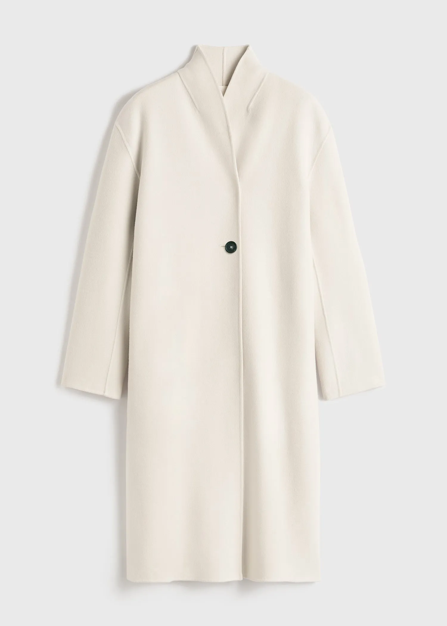 Overlay doublé coat winter white sold by Toteme product image thumbnail 5
