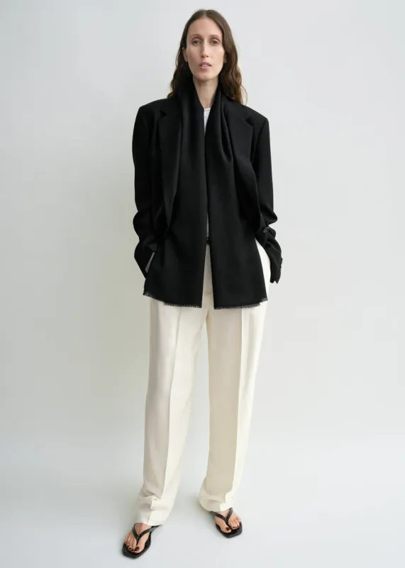 Tailored blazer black made by Toteme