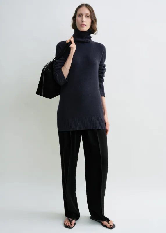 Cashmere turtleneck navy sold by Toteme