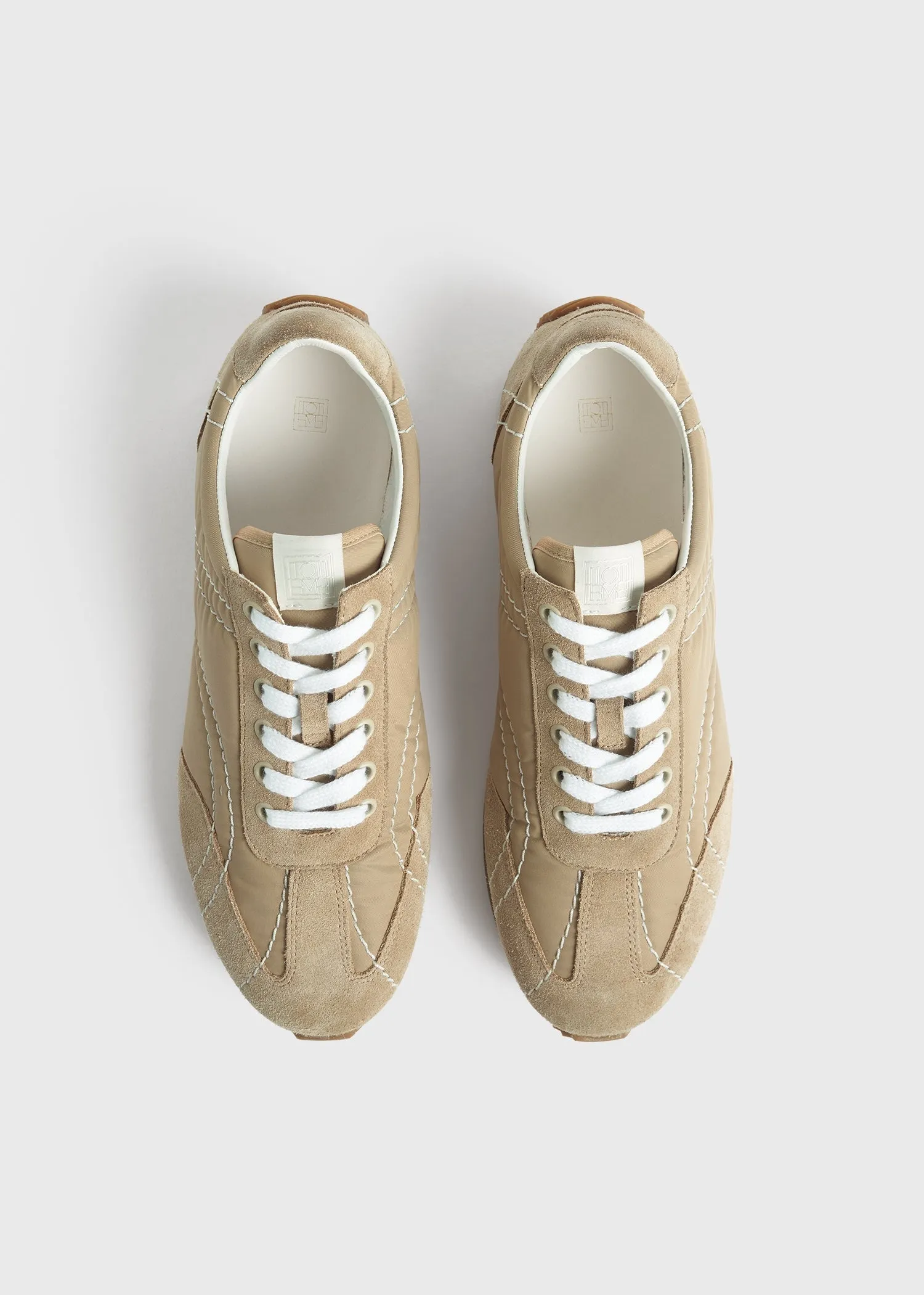 Sport sneakers sand sold by Toteme product image thumbnail 4
