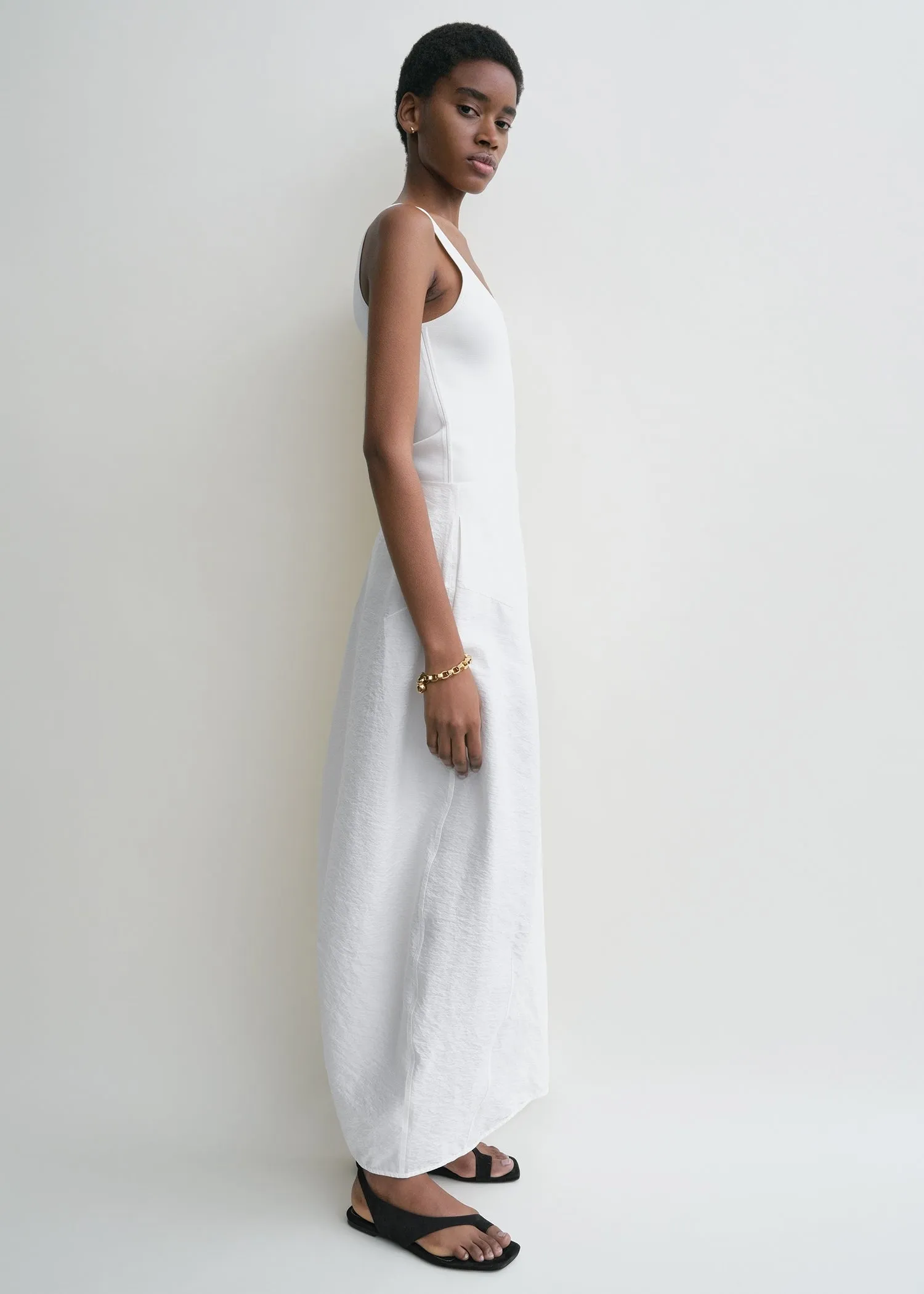 Parachute skirt white sold by Toteme product image thumbnail 2