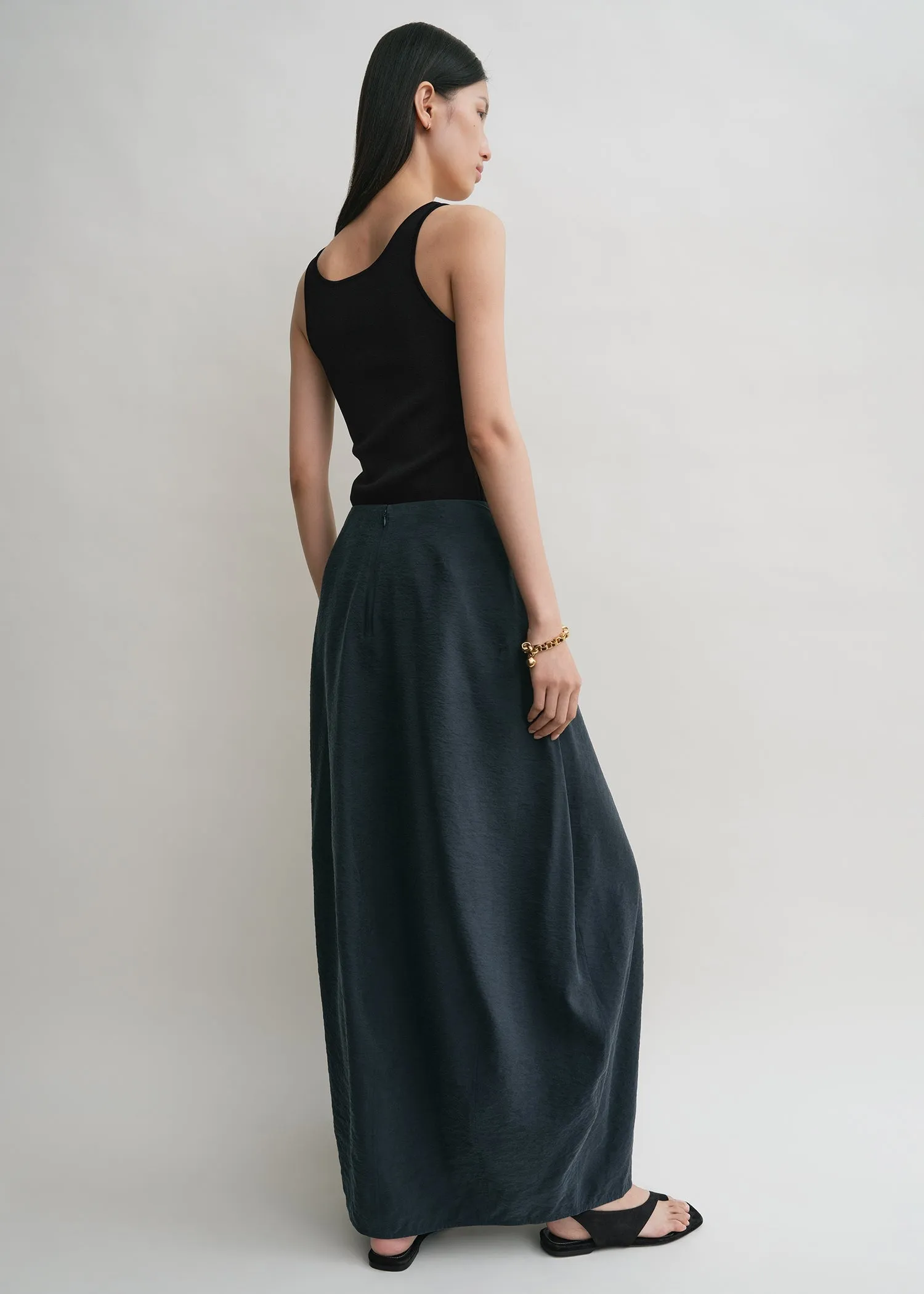 Parachute skirt nightfall sold by Toteme product image thumbnail 3