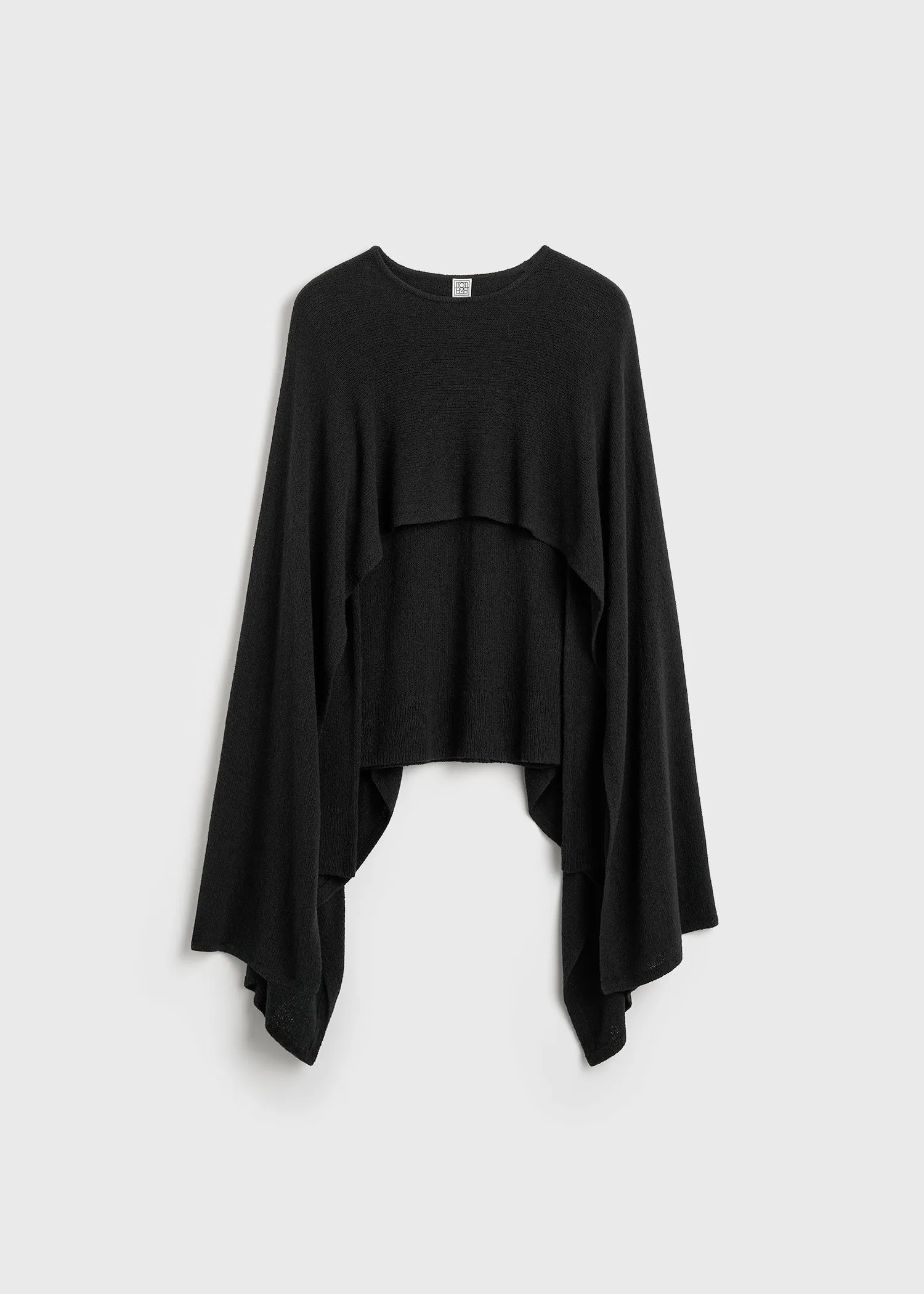 Cape knit black sold by Toteme product image thumbnail 5