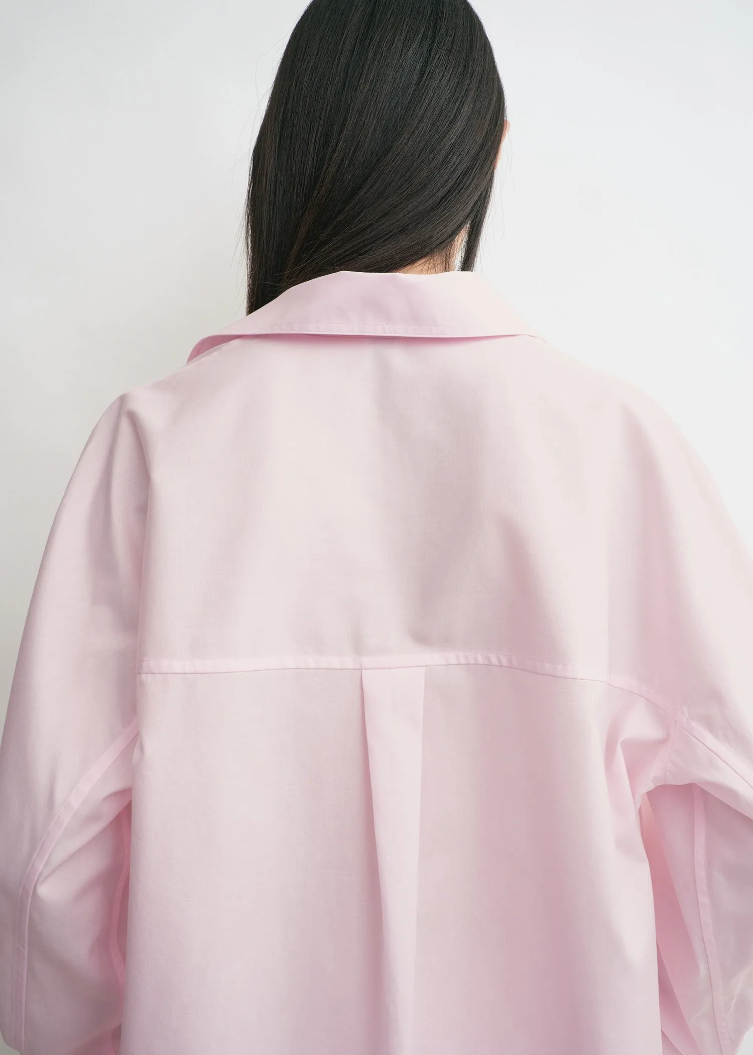 Kimono-sleeve poplin shirt blossom sold by Toteme product image thumbnail 5