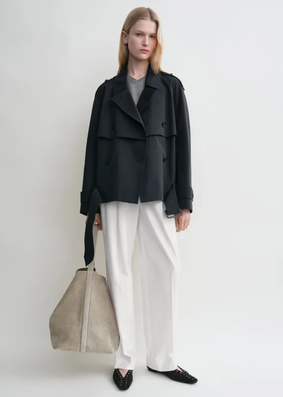 Short cotton trench nightfall made by Toteme