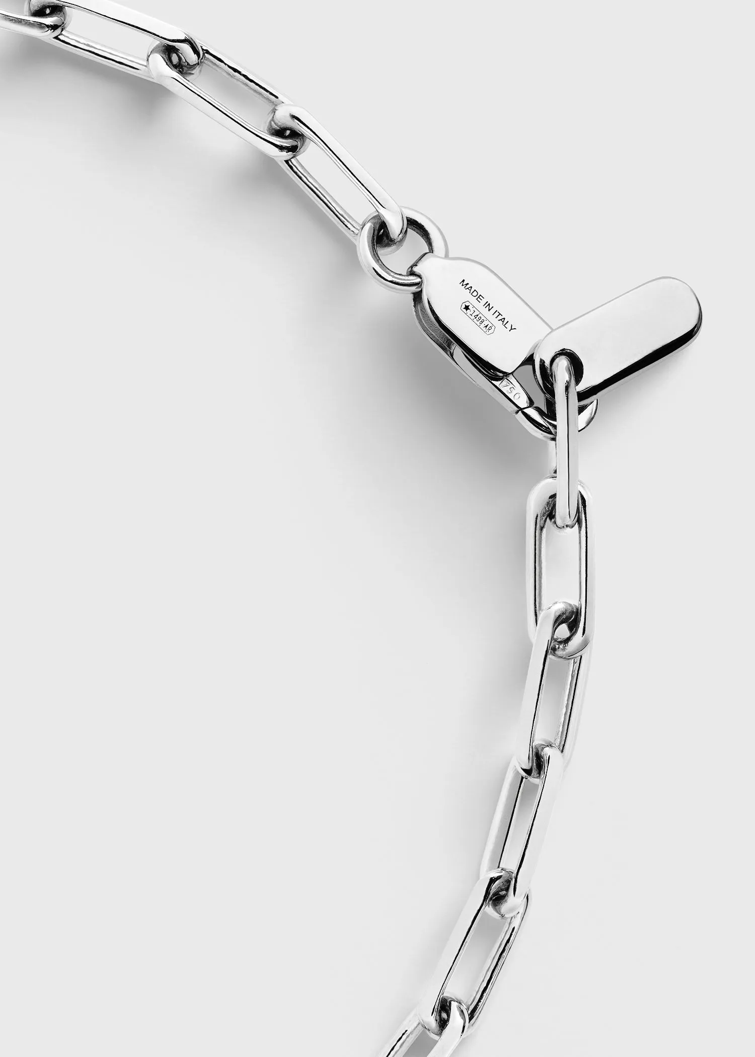 Chain bracelet 18kt white gold sold by Toteme product image thumbnail 4