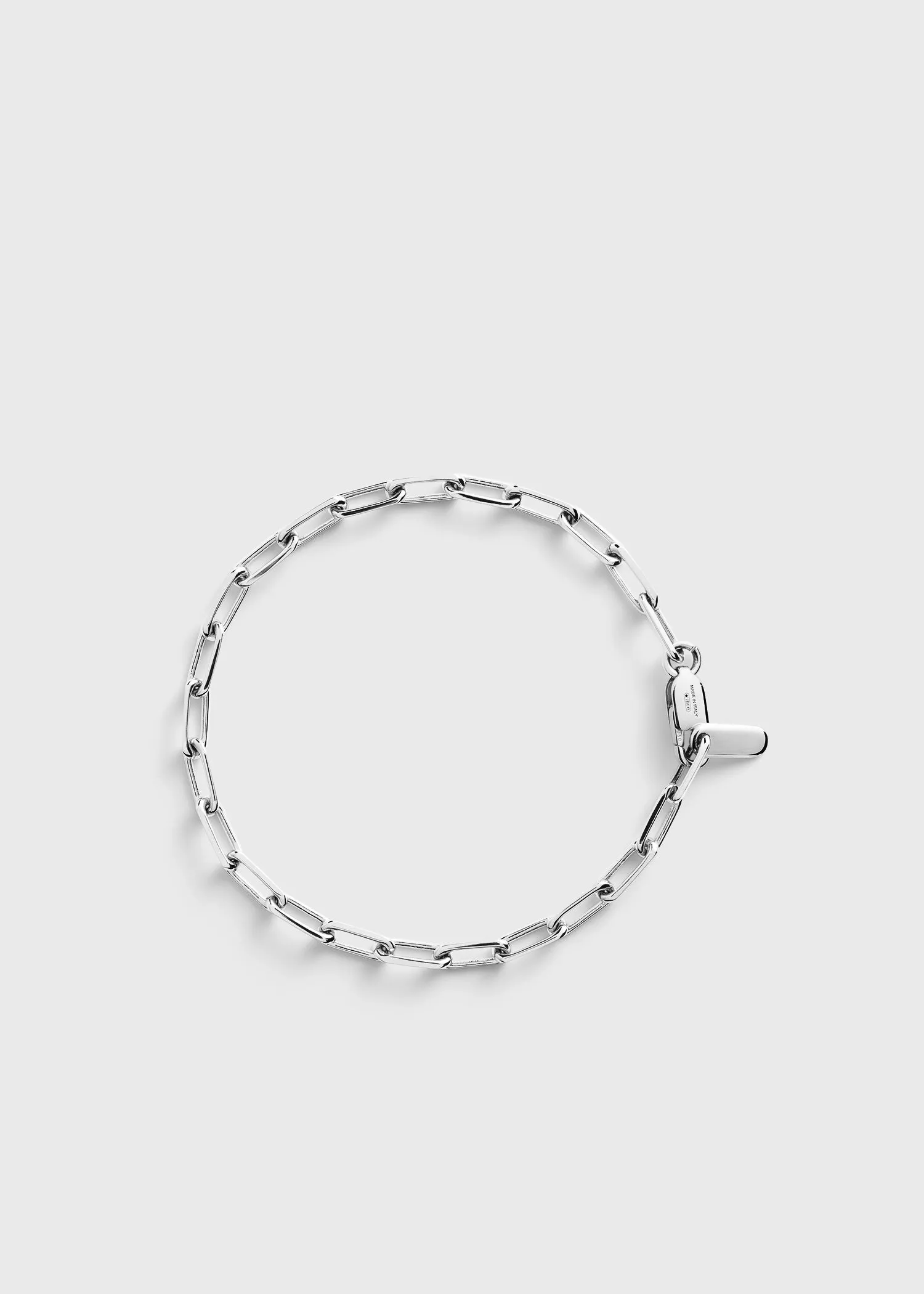 Chain bracelet 18kt white gold sold by Toteme