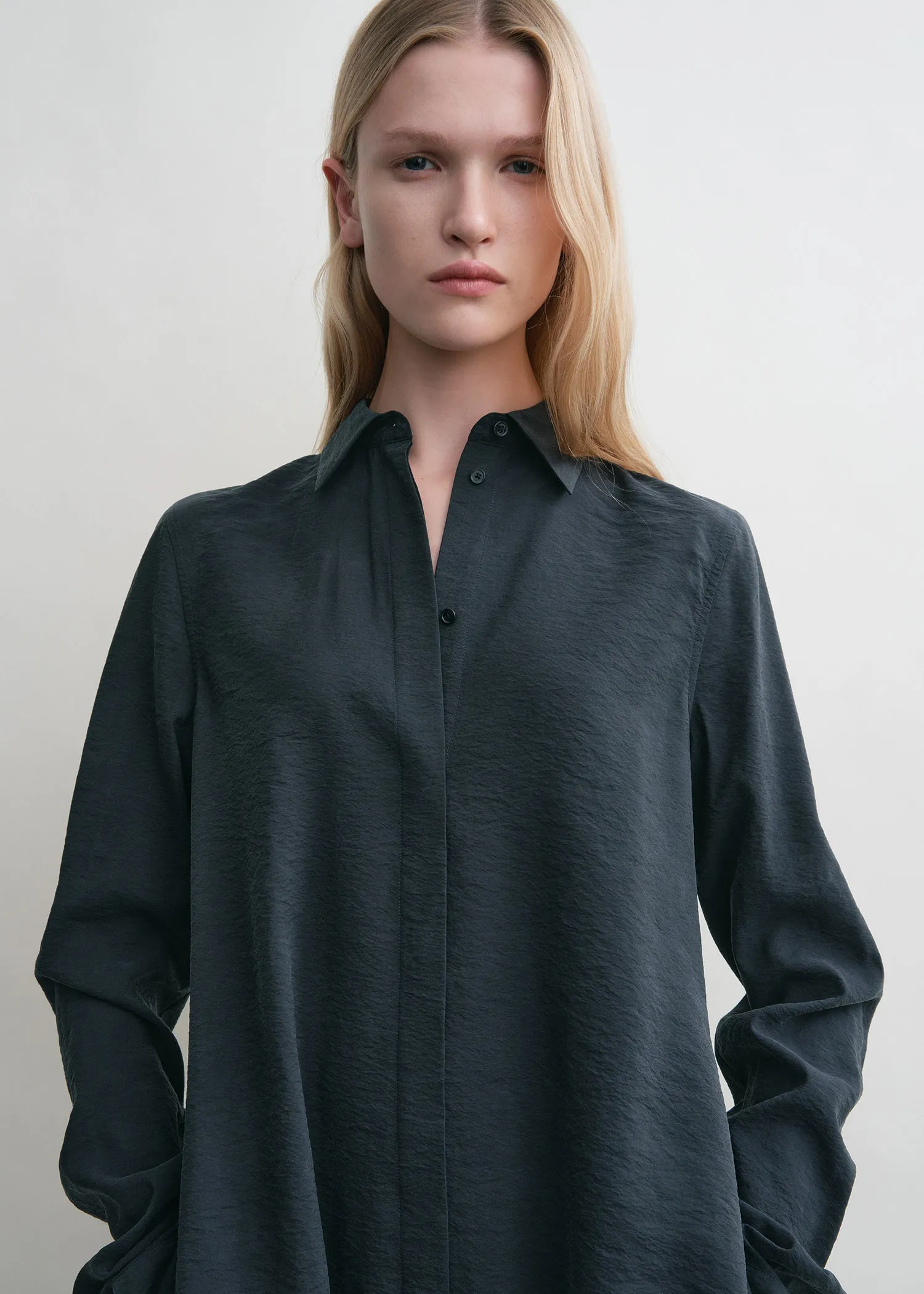 Parachute shirtdress nightfall sold by Toteme product image thumbnail 4