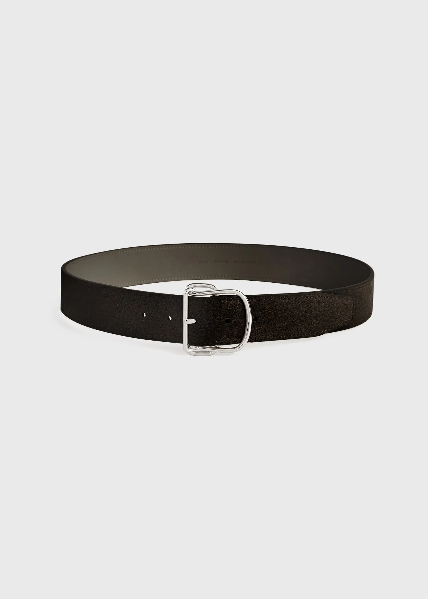 Swirl suede belt pepper sold by Toteme product image thumbnail 3