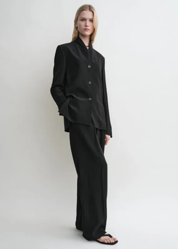 Overlay summer blazer black made by Toteme