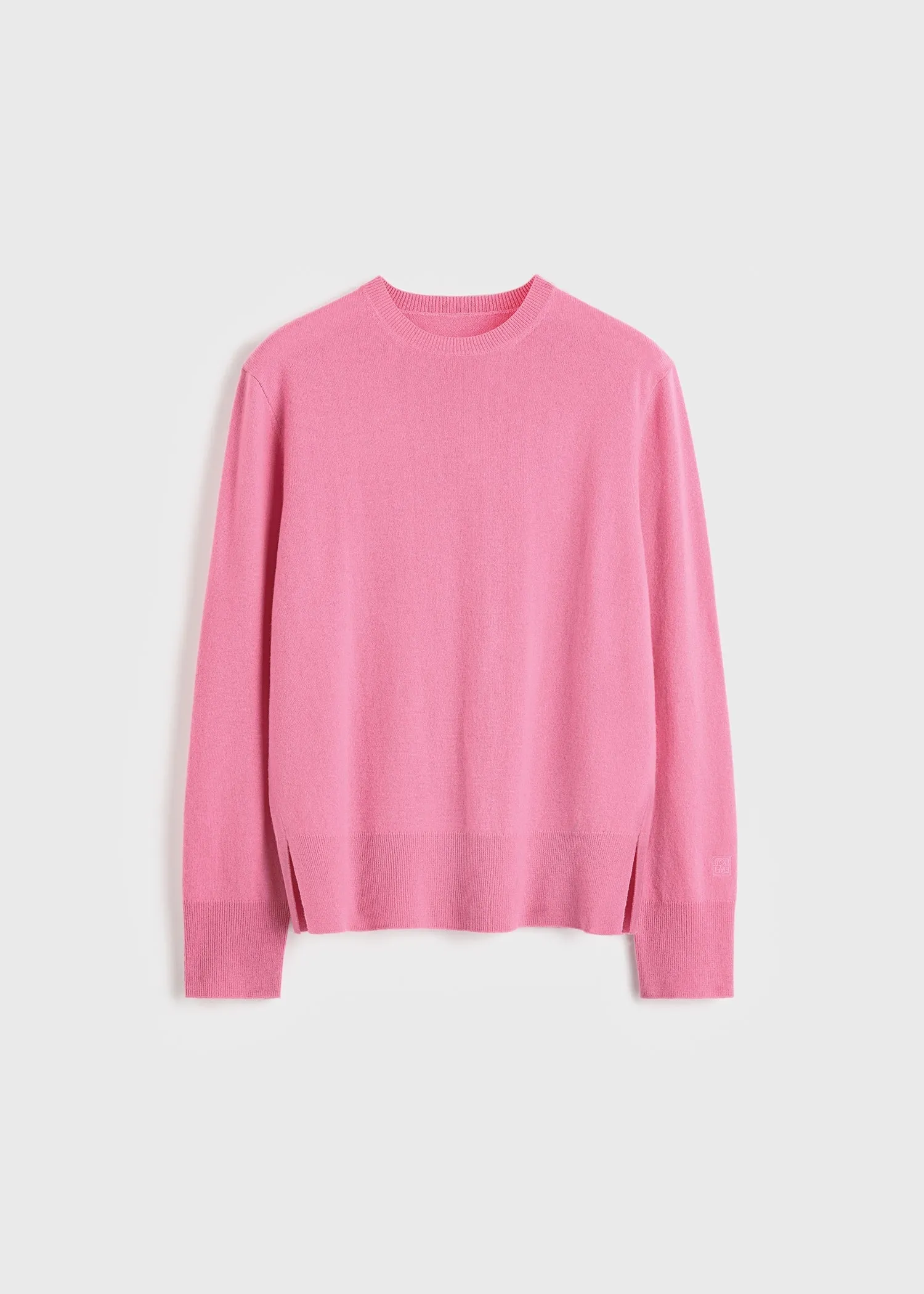 Crew-neck cashmere knit hot pink sold by Toteme product image thumbnail 5