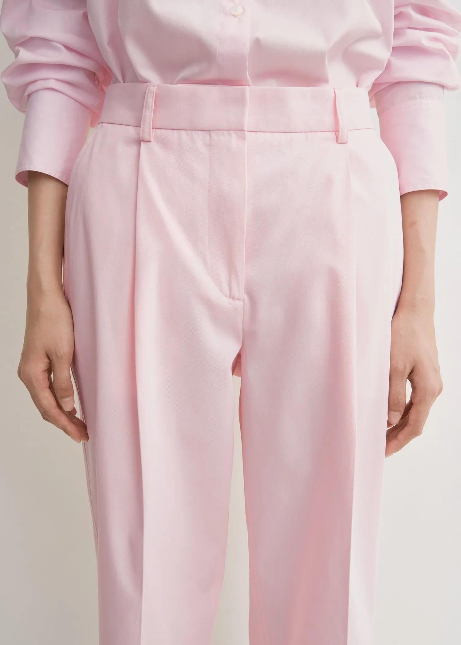 Slanted pocket trousers blossom sold by Toteme product image thumbnail 4