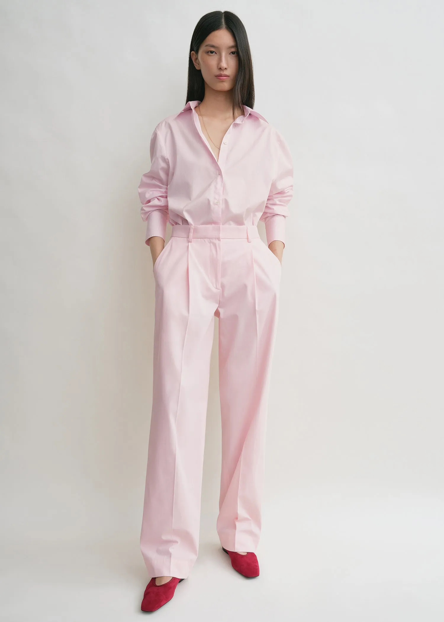 Slanted pocket trousers blossom sold by Toteme