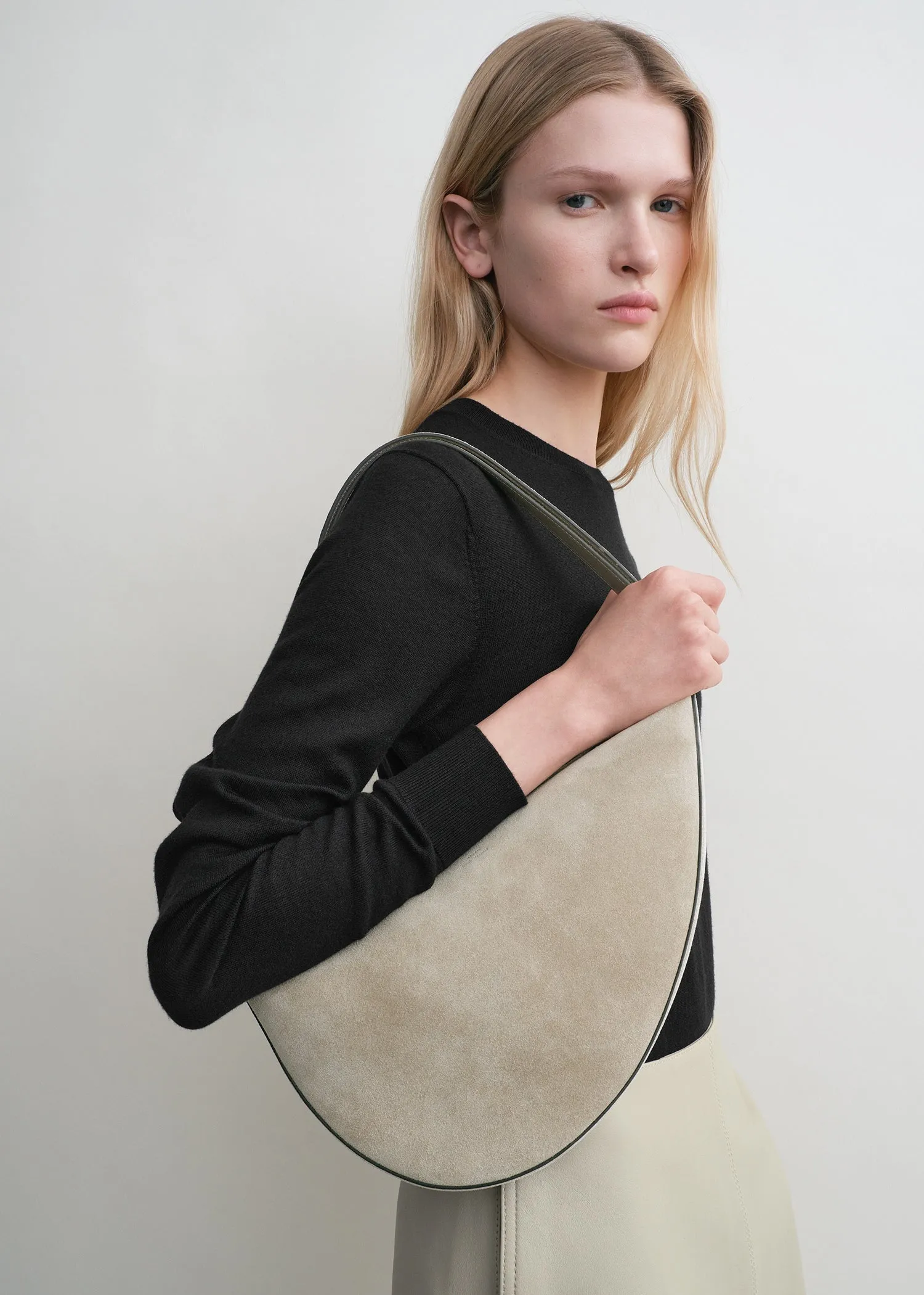 Suede scooped sling desert sold by Toteme product image thumbnail 2