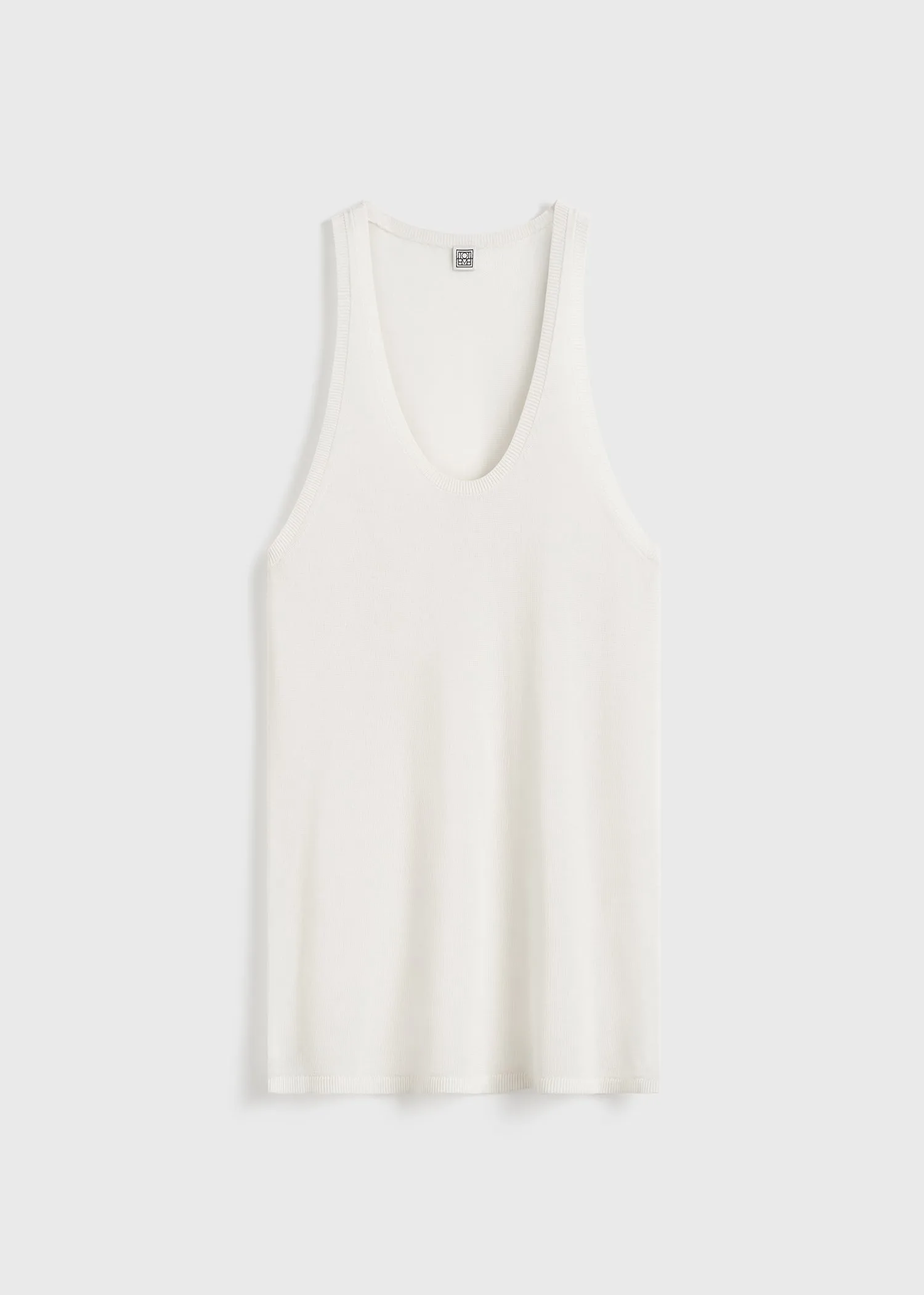 Tank knit white sold by Toteme product image thumbnail 5