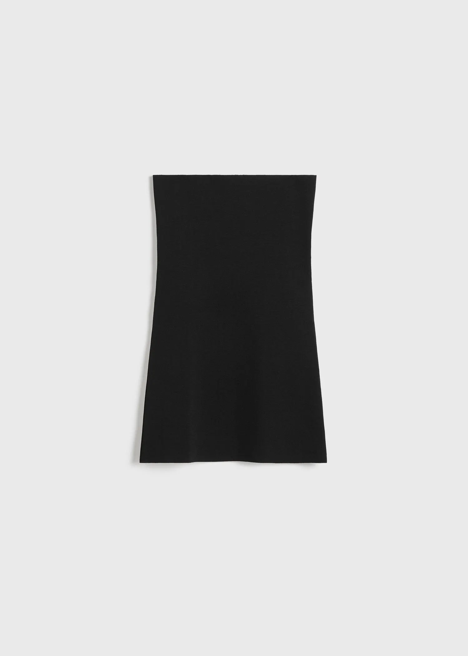 Compact knit tube top black sold by Toteme product image thumbnail 5