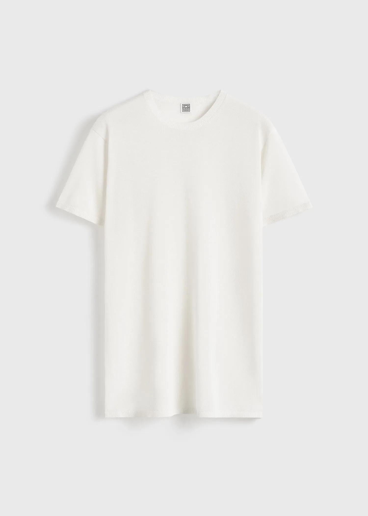 Tee knit white sold by Toteme product image thumbnail 5