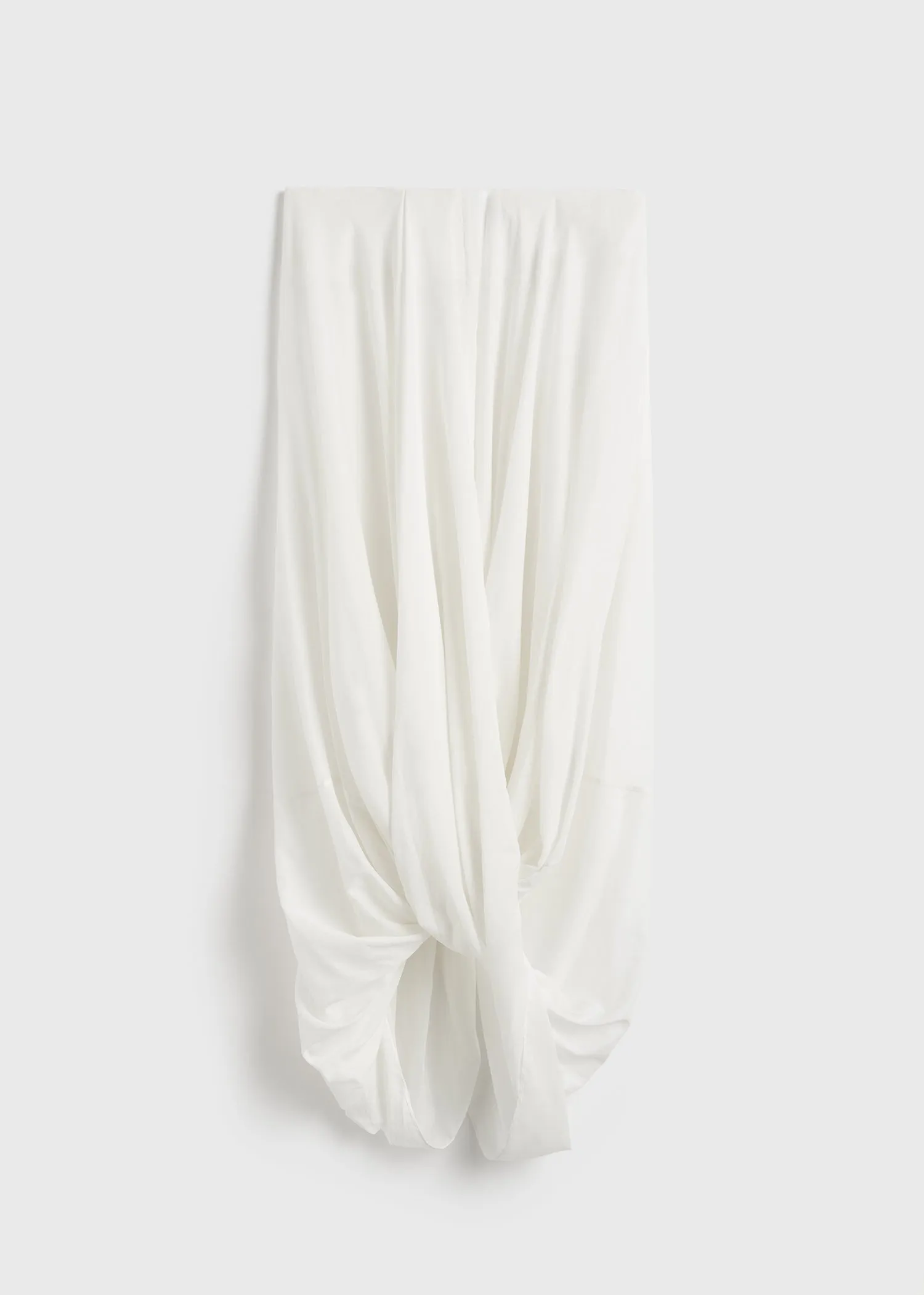 Cocoon skirt white sold by Toteme product image thumbnail 5