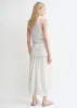 Cocoon skirt white sold by Toteme
