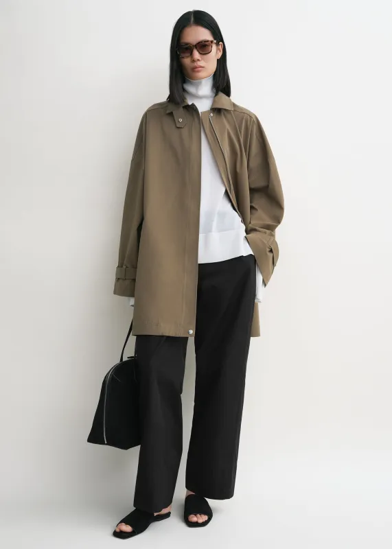 Oversized trench jacket hazel sold by Toteme