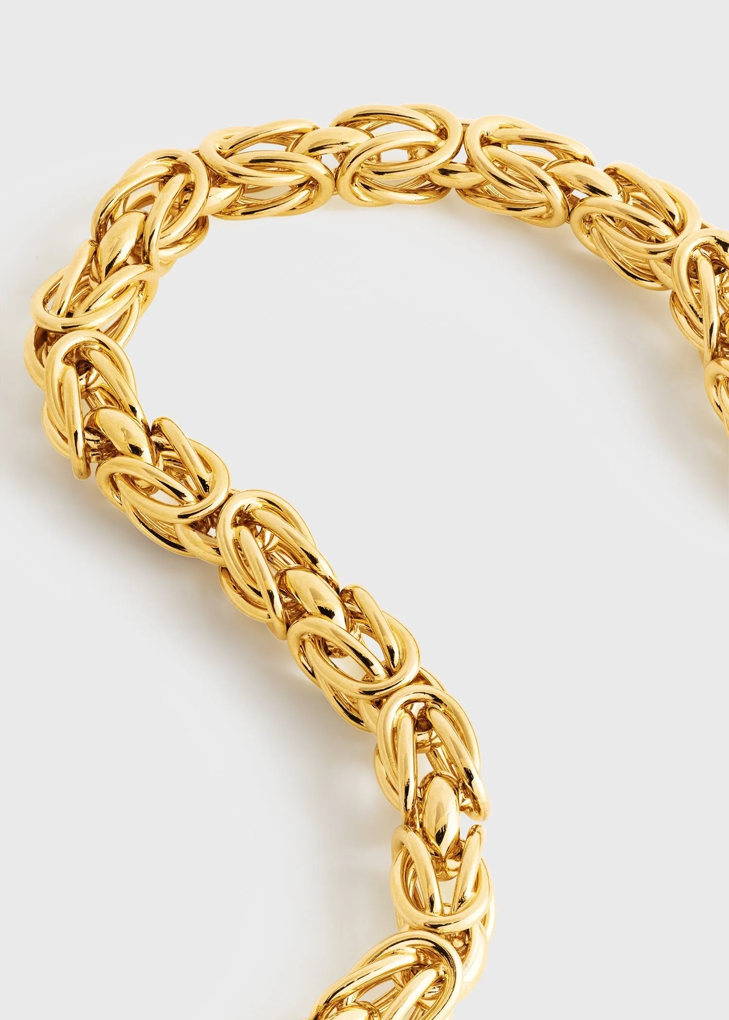 Byzantine collar gold sold by Toteme product image thumbnail 5