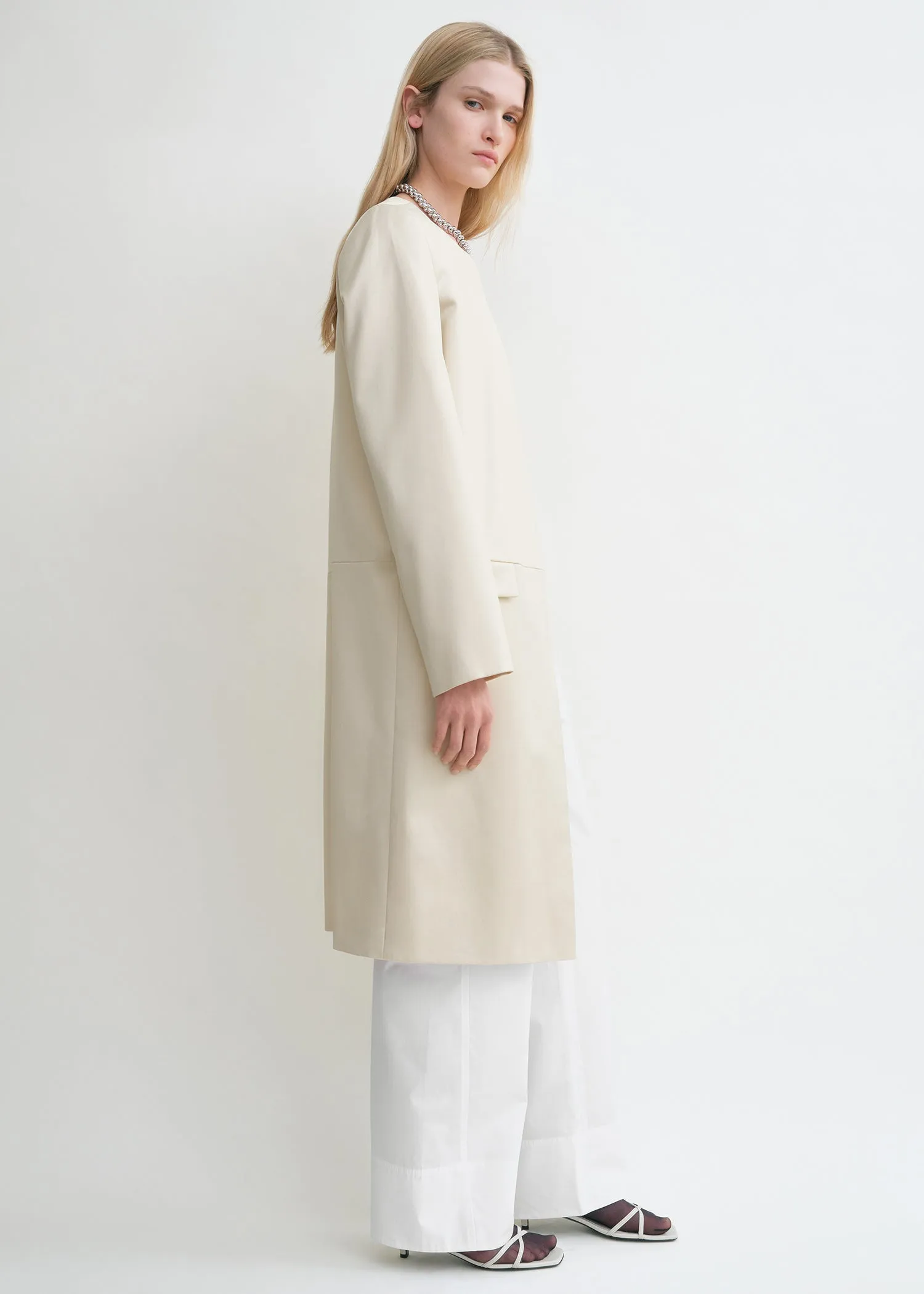 Chintz coat ecru sold by Toteme product image thumbnail 2