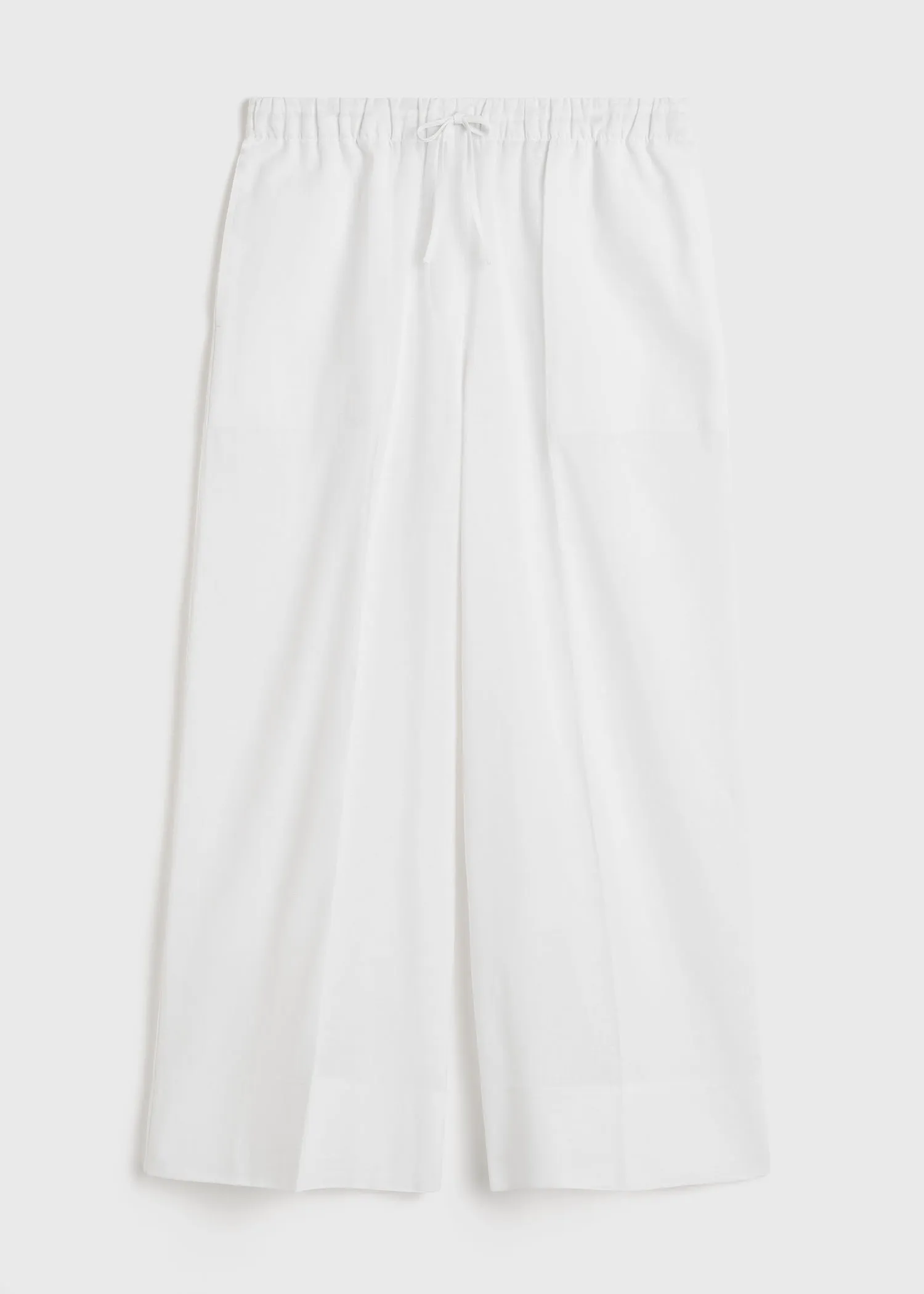 Wide summer trousers white sold by Toteme product image thumbnail 5