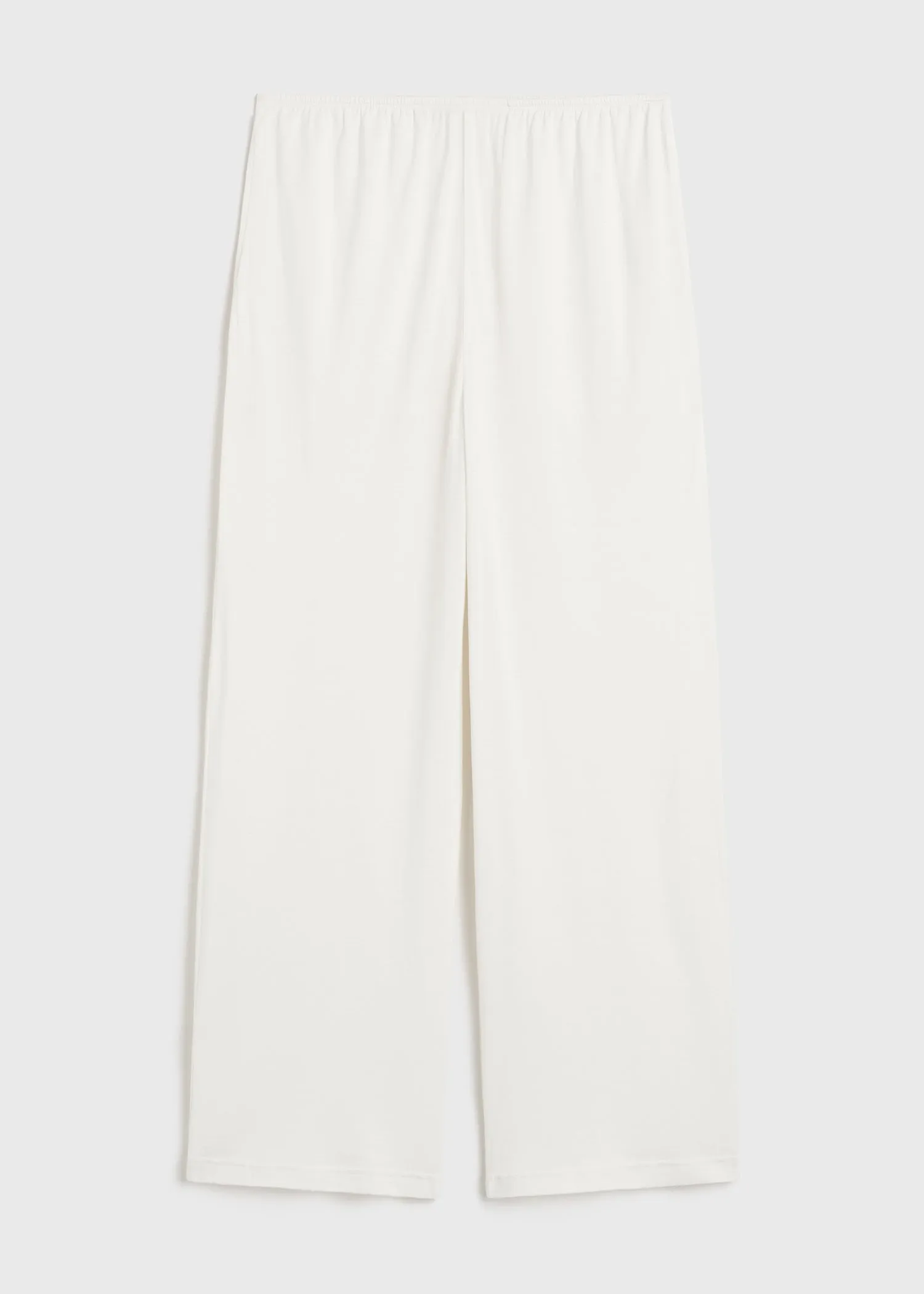 Cotton silk pj bottoms off-white sold by Toteme product image thumbnail 5