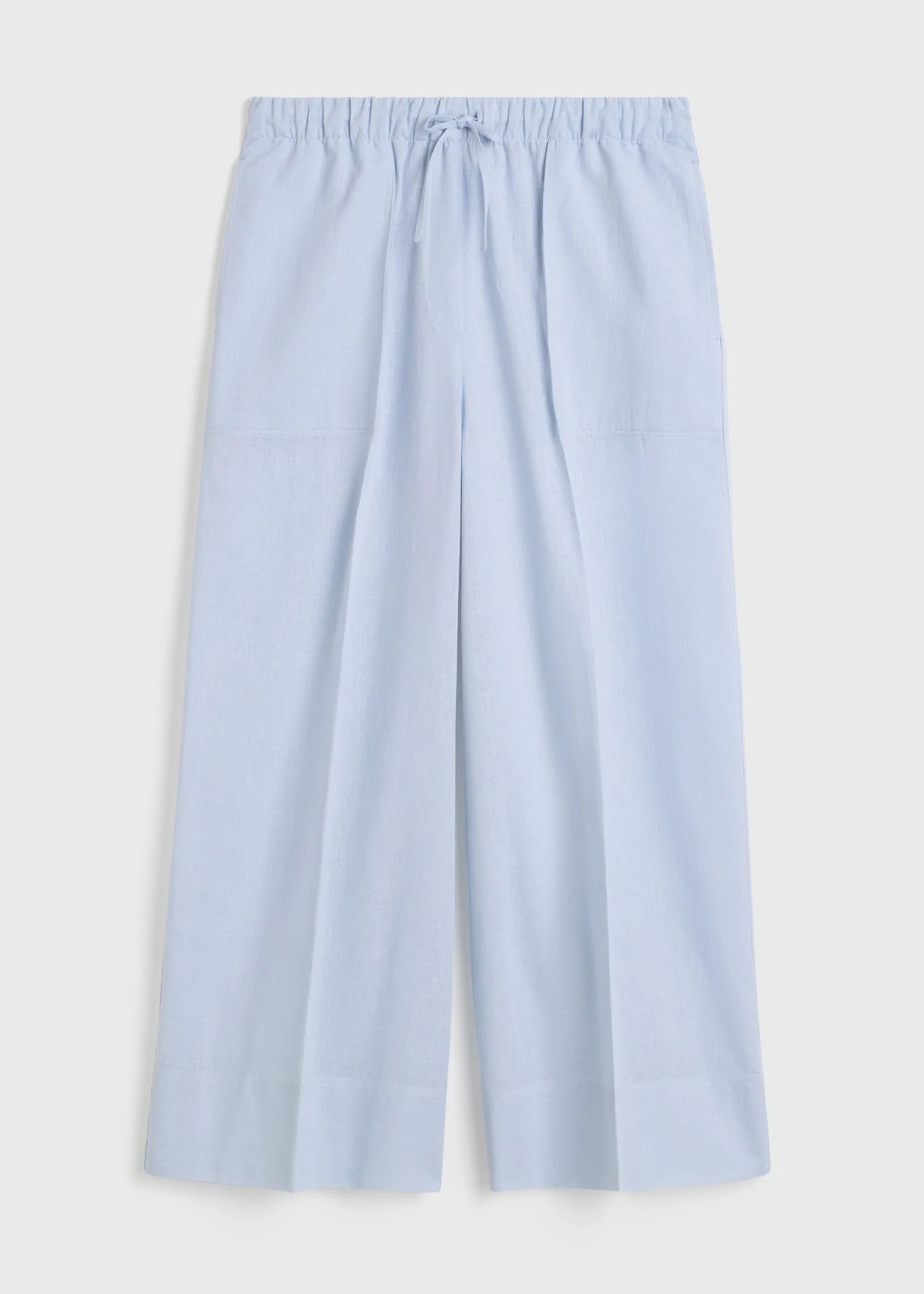 Wide summer trousers sky sold by Toteme product image thumbnail 5