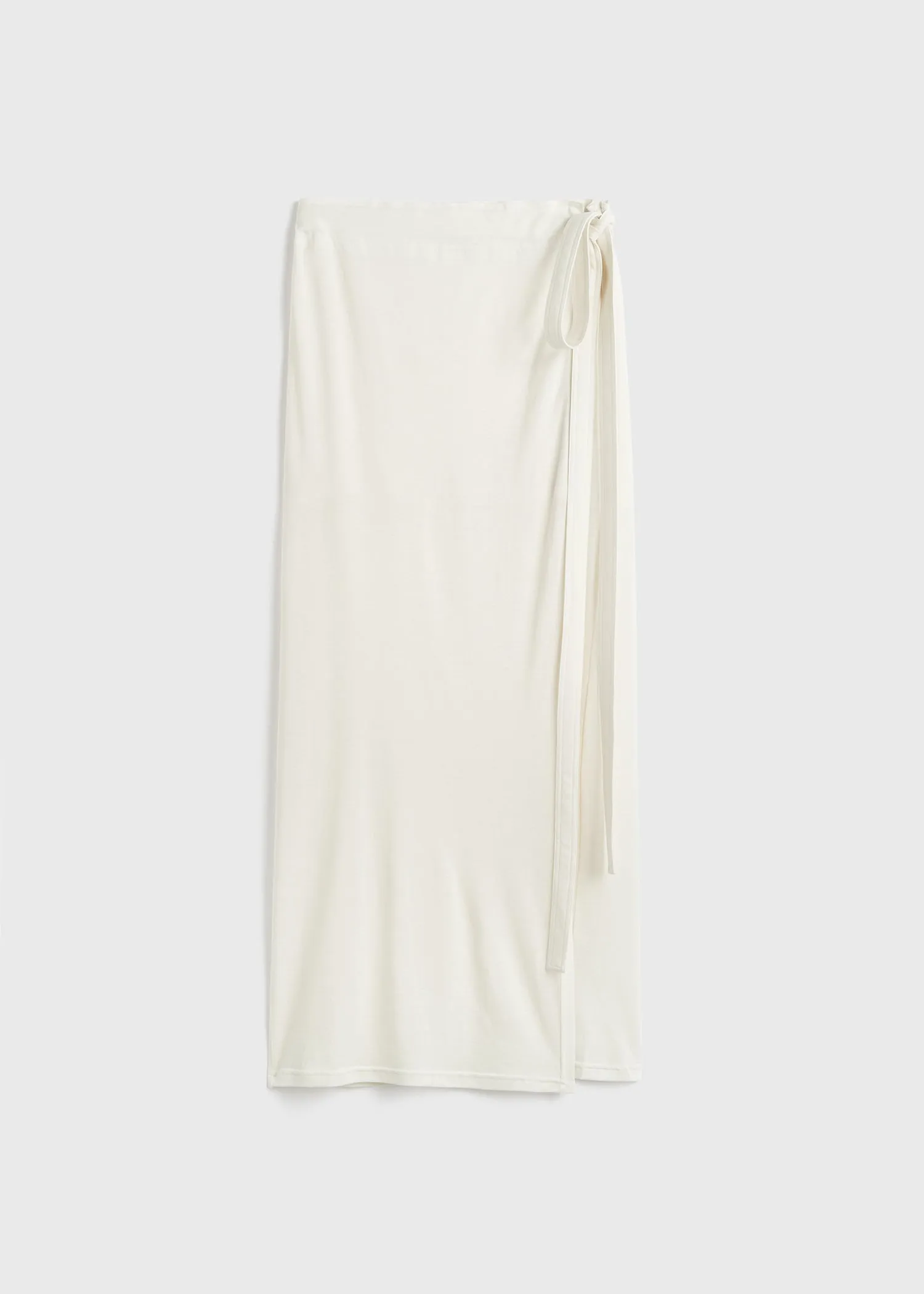 Wrap skirt off-white sold by Toteme product image thumbnail 5