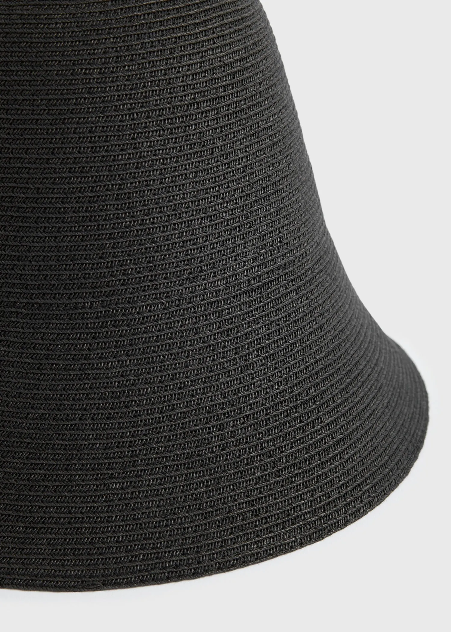 Paper sun hat black sold by Toteme product image thumbnail 5