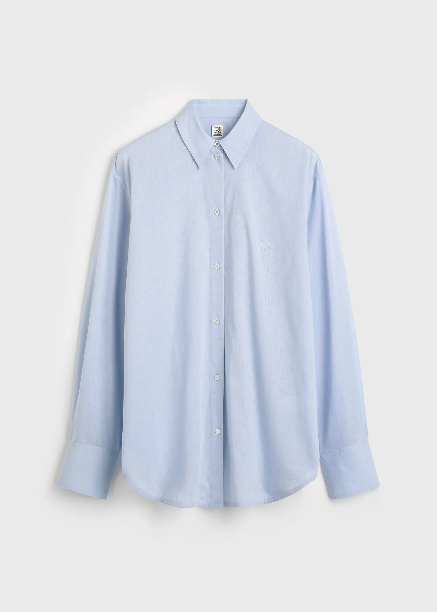 Oversized summer shirt sky sold by Toteme product image thumbnail 5
