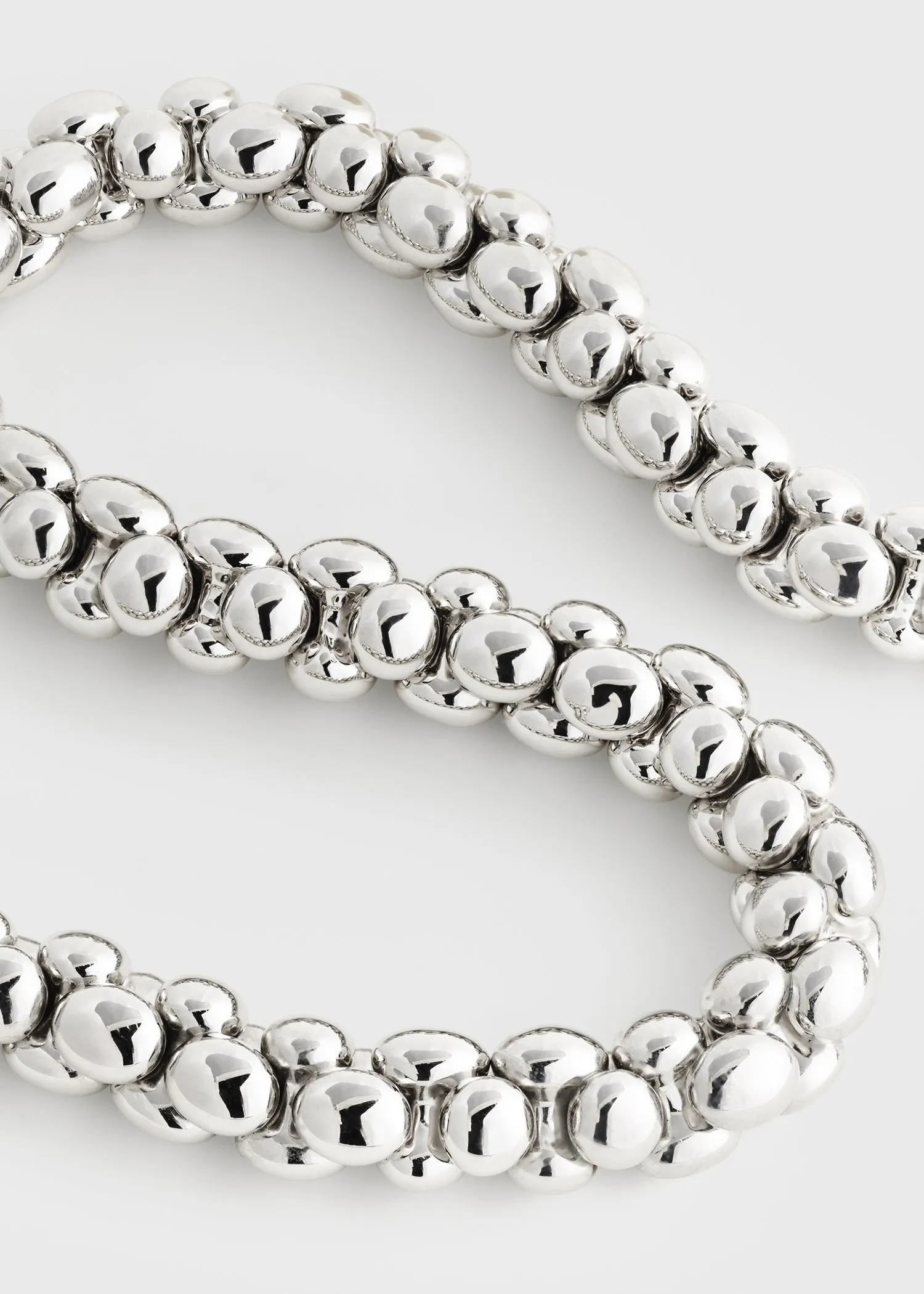 Pebble collar silver sold by Toteme product image thumbnail 5