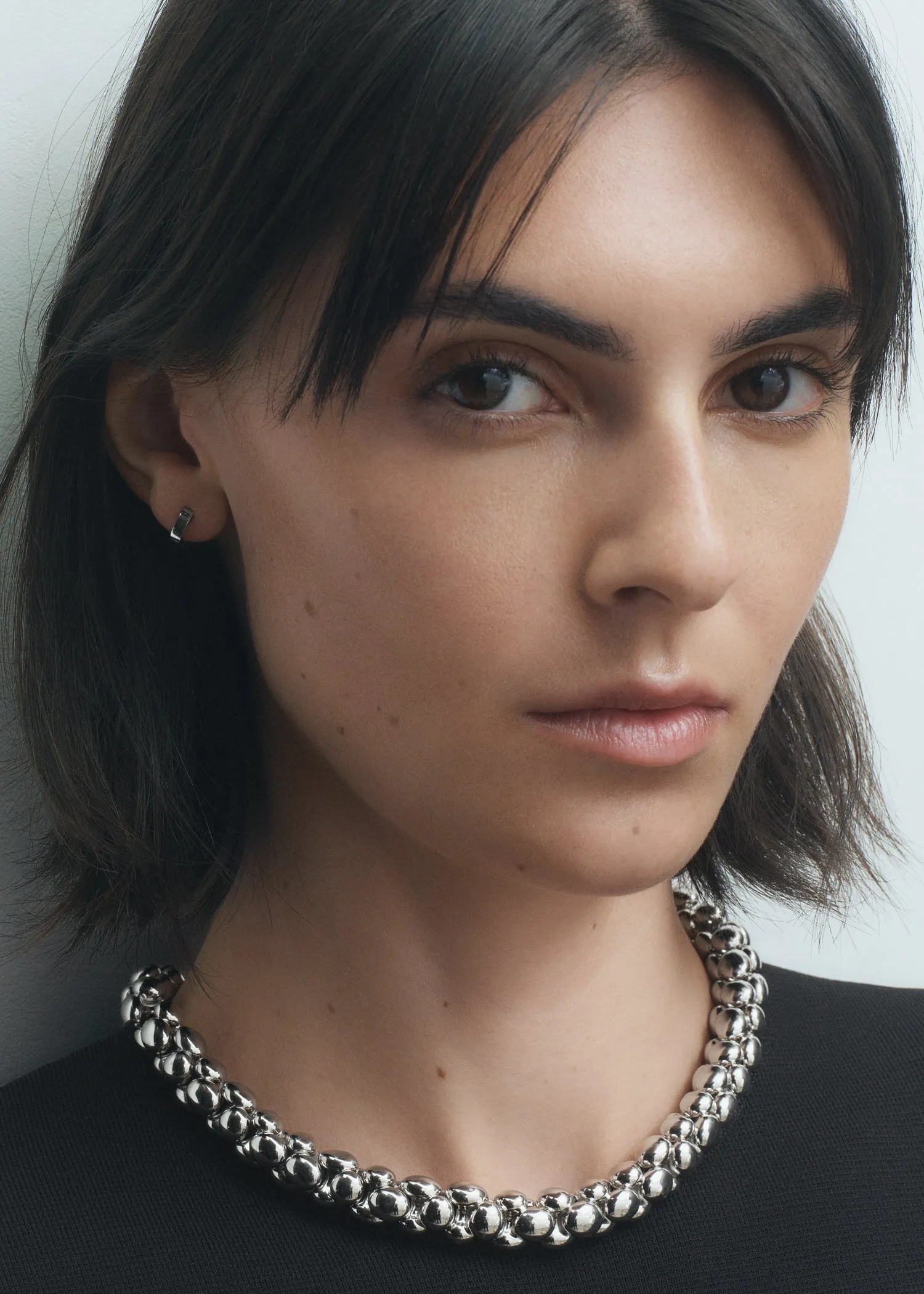 Pebble collar silver sold by Toteme product image thumbnail 2