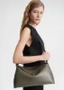 T-Lock leather top handle ash sold by Toteme